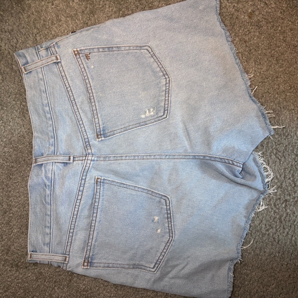 Madewell the Momjean denim shorts Blue Jean Shorts - Picture 5 of 7